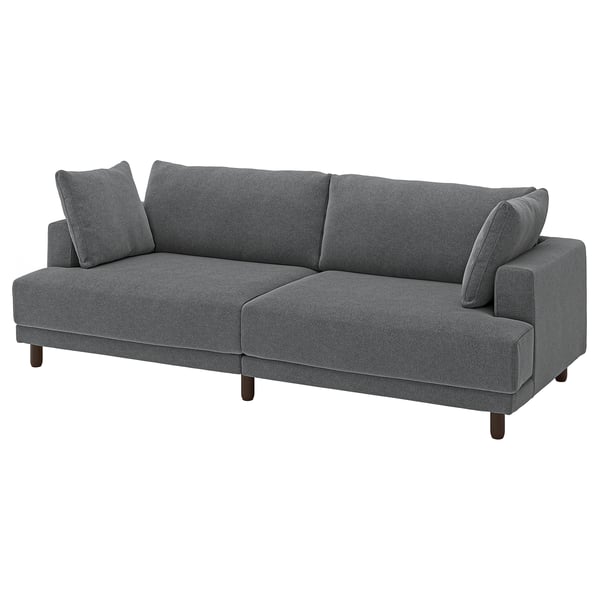 UPPÅKRA Modularna sofa trosed, Johanneshov tamnosiva