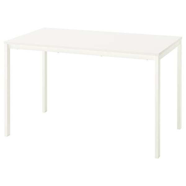VIHALS Sto, bela/bela, 125x74 cm