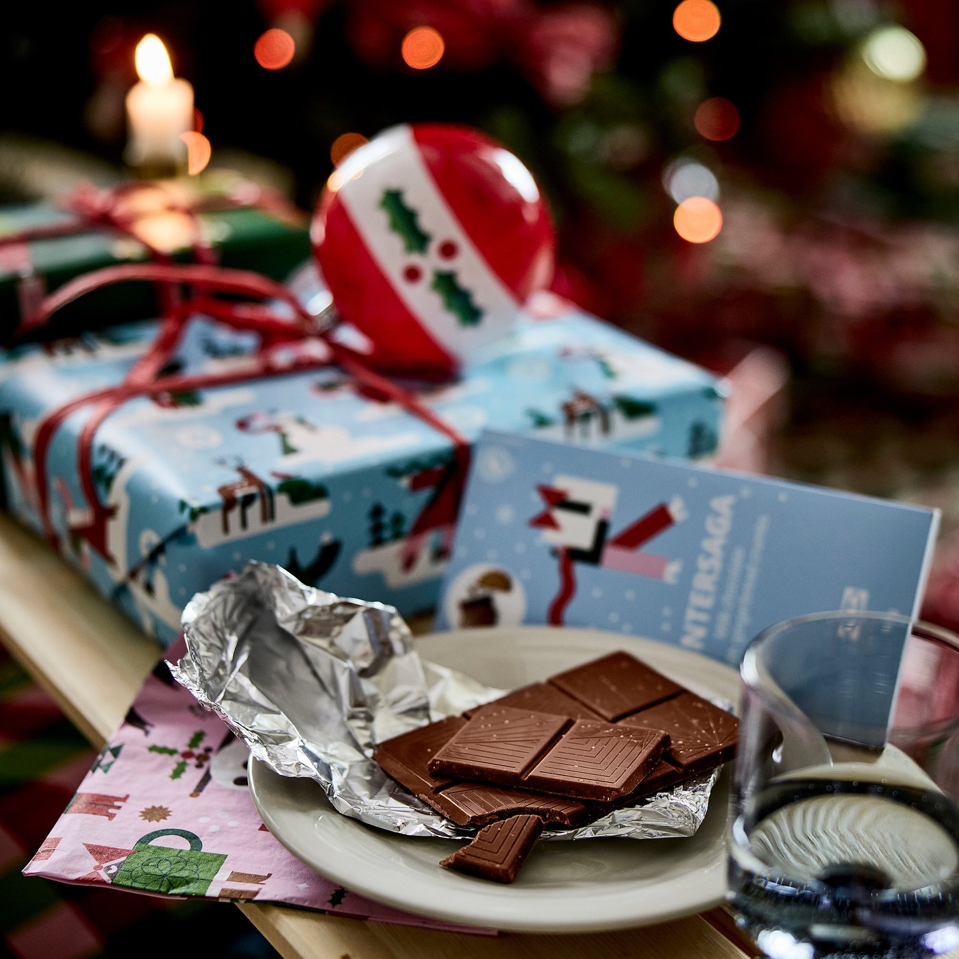 VINTERSAGA Tabla mlečne čokolade, mrvice đumbirovog hleba Sa sertifikatom Rainforest Alliance, 100 g