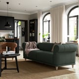VISKAFORS Sofa trosed, Lejde/siva/zelena breza