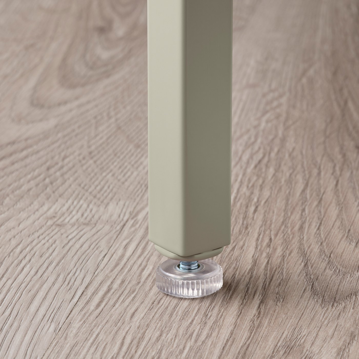 VITTSJÖ Set stočića, 2 kom., svetlobež/staklo, 90x50 cm