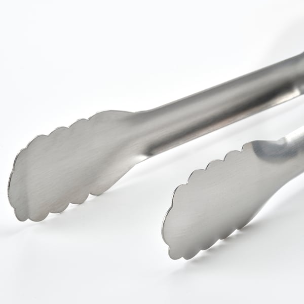 GRILLTIDER طقم أدوات شواء من قطعتين, ستينلس ستيل