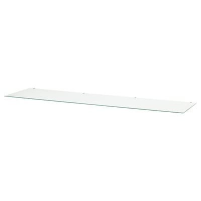 HEMNES غطاء زجاجي., شفّاف, 159x50 سم