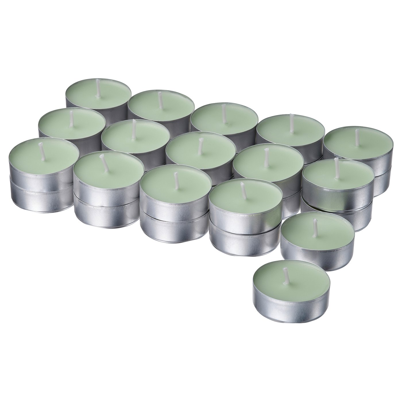 LOTSFÅGEL شمع صغير معطّر, تفاح أخضر فاتح, 3.5 س