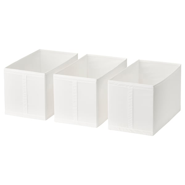SKUBB صندوق, أبيض, ‎31x55x33 سم‏