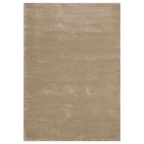 STOENSE سجادة، وبر قصير, بيج, 200x300 سم