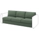 VIMLE قسم 3 مقاعد, Knäbäck رمادي-أخضر