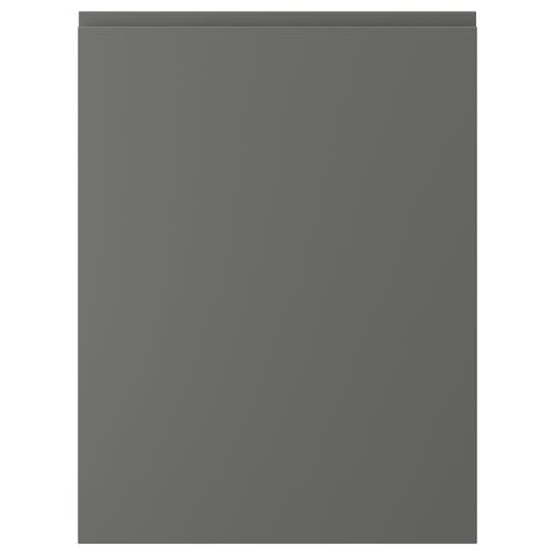 VOXTORP باب, رمادي غامق, 60x80 سم