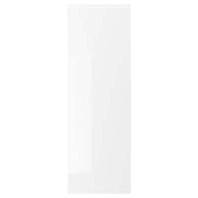 VOXTORP باب, لامع أبيض, 40x120 سم
