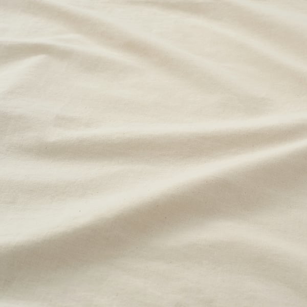 ÄNGSLILJA Pillowcase, natural, 50x80 cm