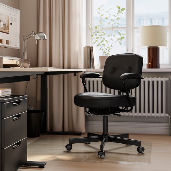 ALEFJÄLL Office chair, Smidig black