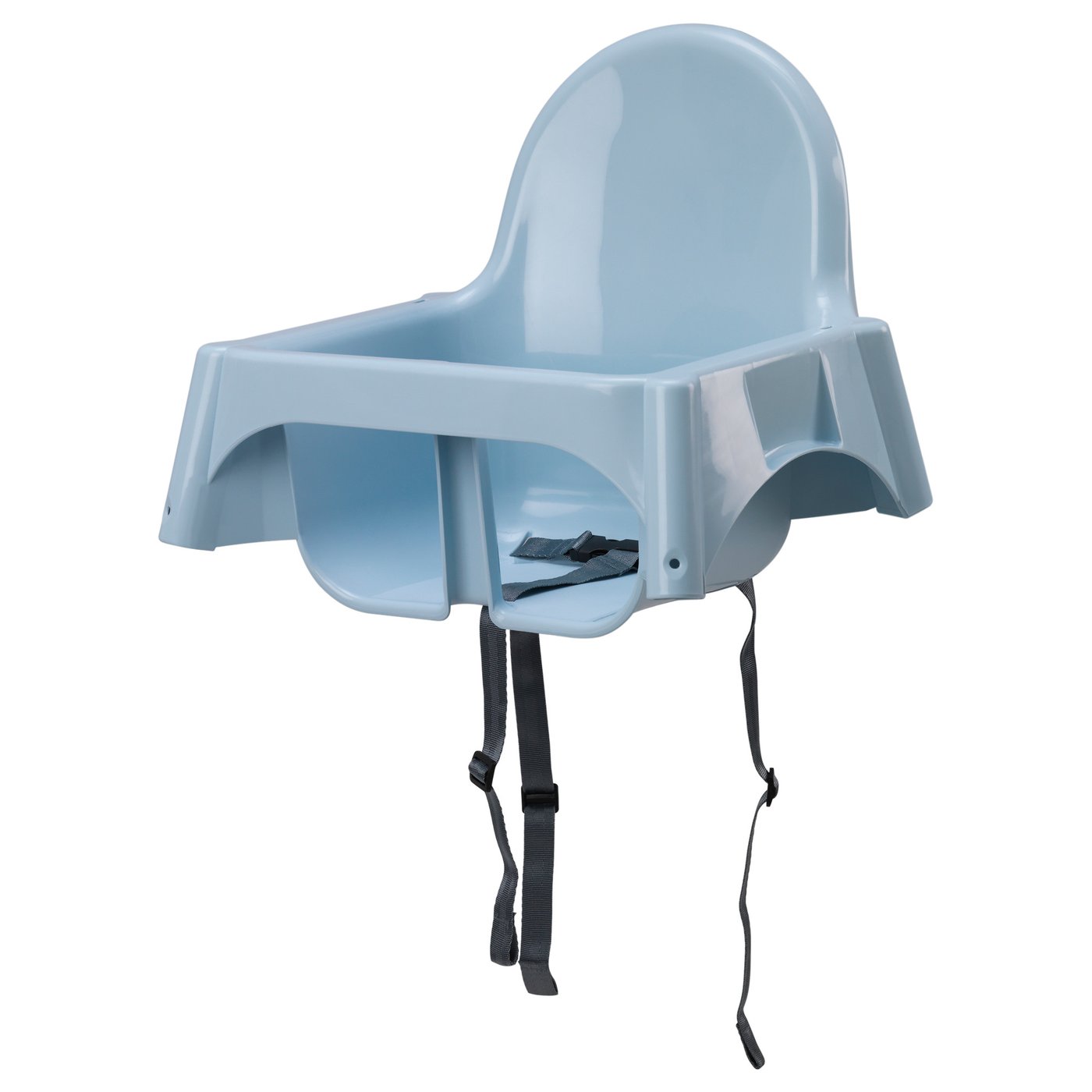 ANTILOP مقعد كرسي مرتفع, أزرق فاتح IKEA