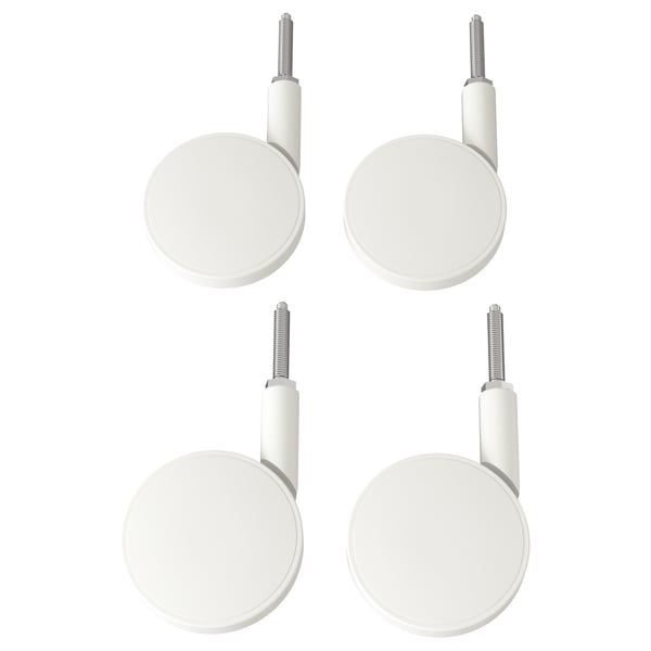 Bekant عجلات أبيض Ikea