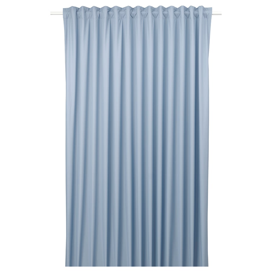 BENGTA blockout curtain, 1 length, blue, 210x300 cm IKEA