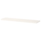BERGSHULT Shelf, white, 80x20 cm
