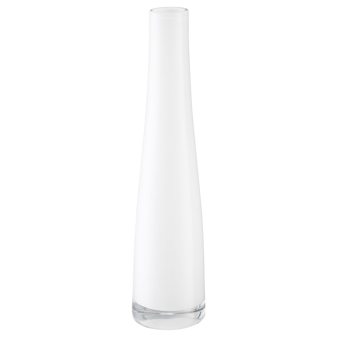 BESTÅDD Vase, white, 23 cm IKEA