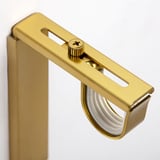 BETYDLIG Wall/ceiling bracket, brass-colour
