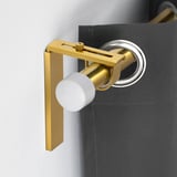 BETYDLIG Wall/ceiling bracket, brass-colour
