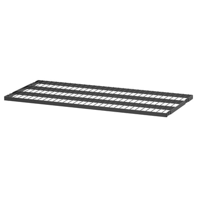 BOAXEL Wire shelf, anthracite, 80x40 cm
