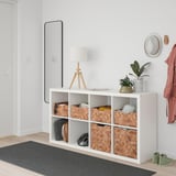 BULLIG Box, bamboo/brown, 32x35x16 cm