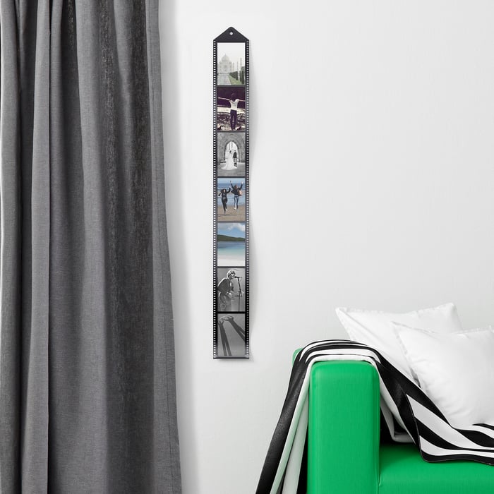 DROPS collage frame for 7 photos, black IKEA