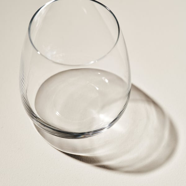 DYRGRIP Glass, clear glass, 36 cl