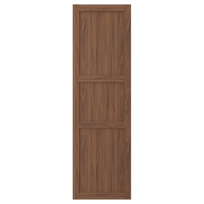 ENKÖPING Door, brown walnut effect, 60x200 cm