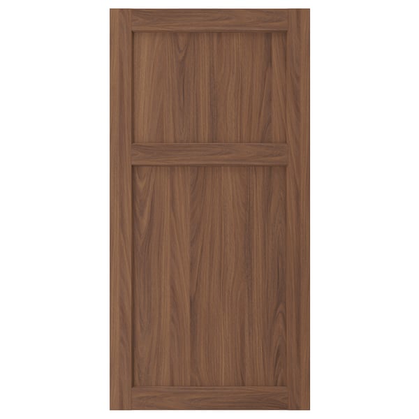 ENKÖPING Door, brown walnut effect, 60x120 cm