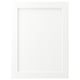 ENKÖPING: white cabinet door, classic design, fiberboard, plastic edging & foil, 25-year guarantee.