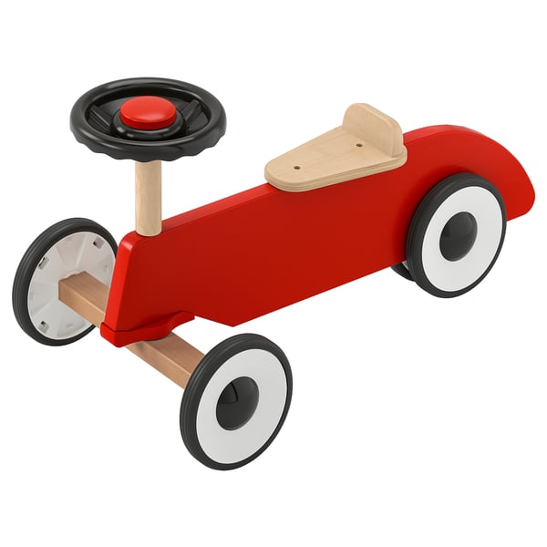 FÄLTHARE Ride-on toy car, red