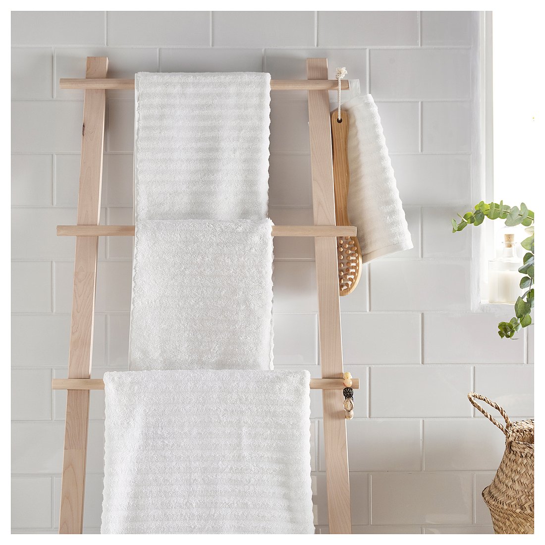 FLODALEN Bath towel, white, 70x140 cm IKEA