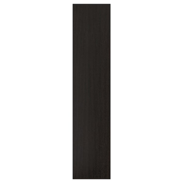 Forsand باب مظهر الدردار أسود بني 50x229 سم Ikea