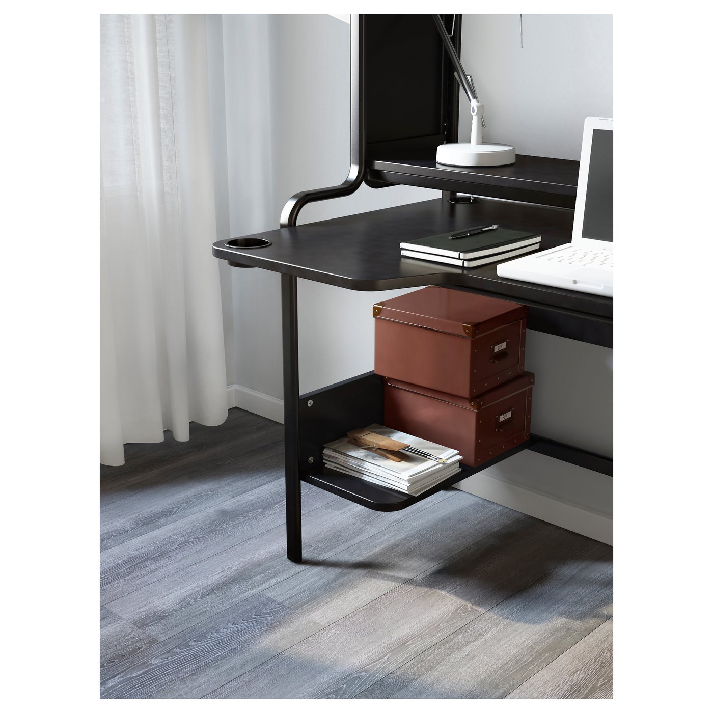 FREDDE Desk black IKEA