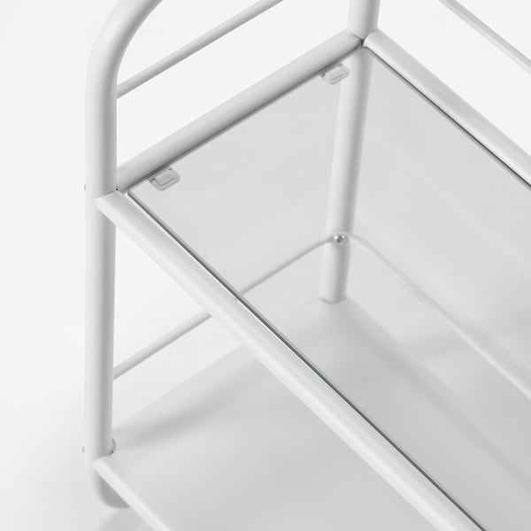 FRÖSJÖN Wall shelf, white, 40x51 cm