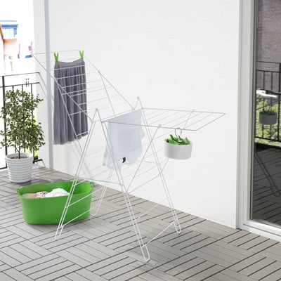 FROST Drying rack, in/outdoor, white