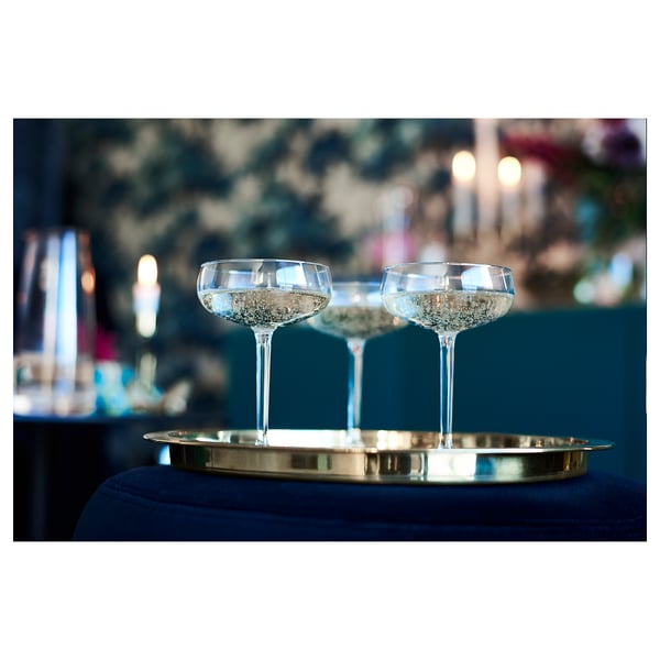 GLATTIS صينية, لون نحاسي, 38 سم IKEA