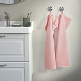 GULVIAL Hand towel, pale pink, 40x70 cm