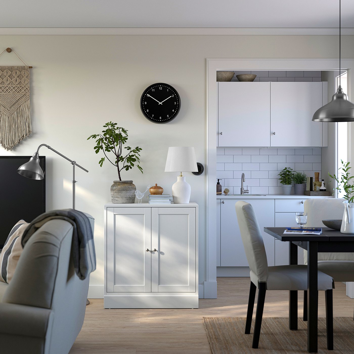 HAVSTA cabinet with plinth, white, 81x47x89 cm - IKEA