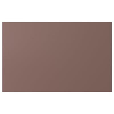 HJORTVIKEN Door/drawer front, brown, 60x38 cm