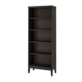 IDANÄS Bookcase, dark brown stained, 81x39x211 cm