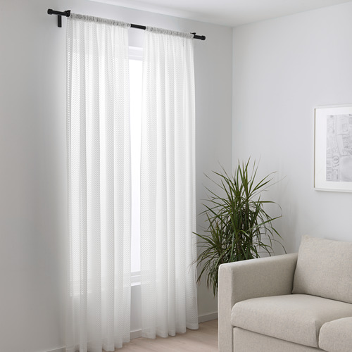 Ingelinn Sheer Curtains 1 Pair White Ikea