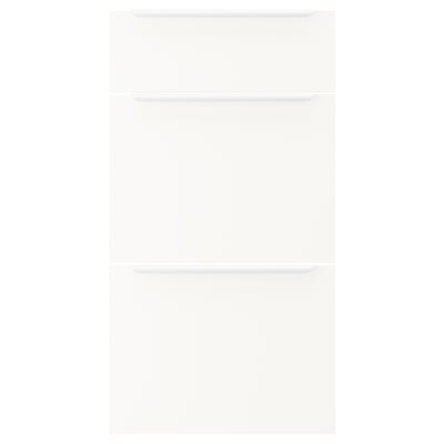 JÄRNBODA Drawer front, white, 40 cm