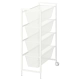 JONAXEL Storage combination, white, 25x51x73 cm