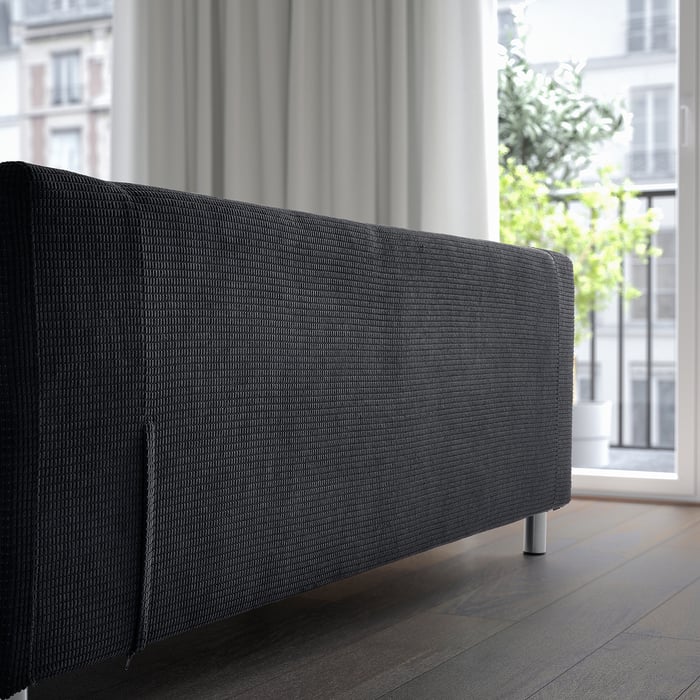 KLIPPAN 2seat sofa, Vansbro black IKEA