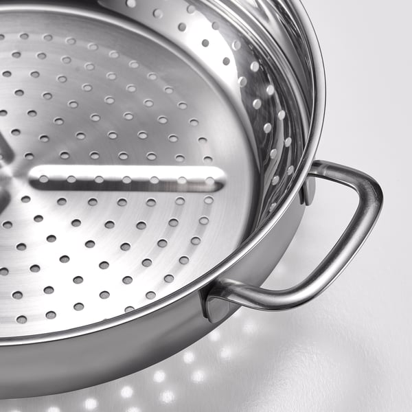 KLOCKREN Steamer insert, stainless steel, 30 cm