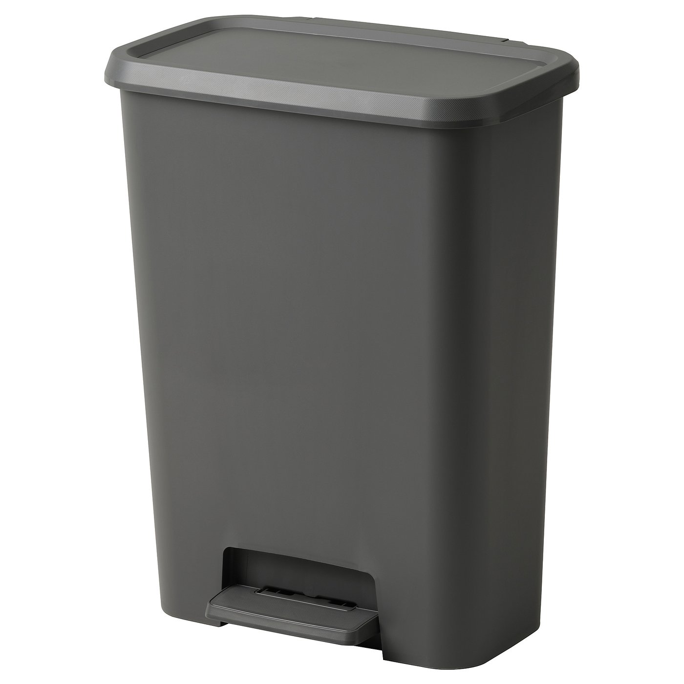 KNÖCKLA pedal bin, dark grey, 50 l IKEA