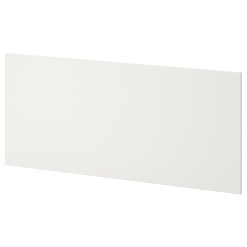 LÄTTHET white panel. Smooth, rectangular backboard for platsa bed, fiberboard with paper foil.