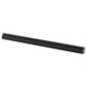 LERHYTTAN Deco strip, contoured edge, black stained, 221 cm