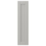 LERHYTTAN Door, light grey, 20x80 cm