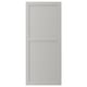LERHYTTAN Door, light grey, 60x140 cm